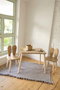 Hanah Home Bunny Two Chair Set - Marrón
